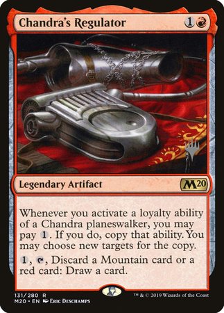 Chandra's Regulator [Core Set 2020 Promos] | Event Horizon Hobbies CA