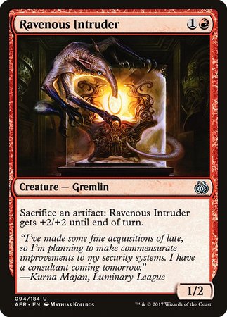 Ravenous Intruder [Aether Revolt] | Event Horizon Hobbies CA