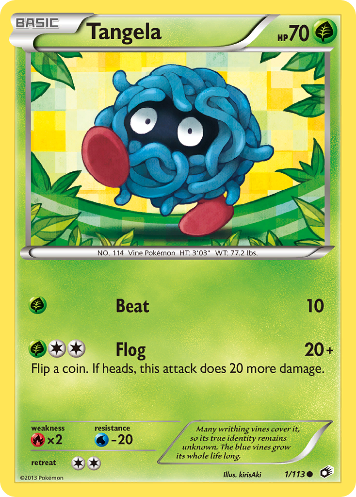 Tangela (1/113) [Black & White: Legendary Treasures] | Event Horizon Hobbies CA