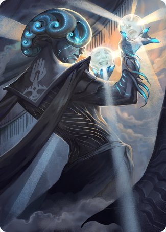 Queza, Augur of Agonies Art Card [Streets of New Capenna Art Series] | Event Horizon Hobbies CA