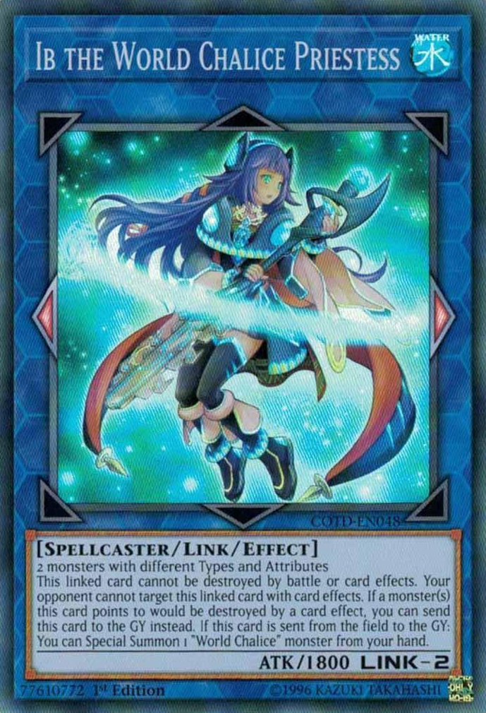 Ib the World Chalice Priestess [COTD-EN048] Super Rare | Event Horizon Hobbies CA