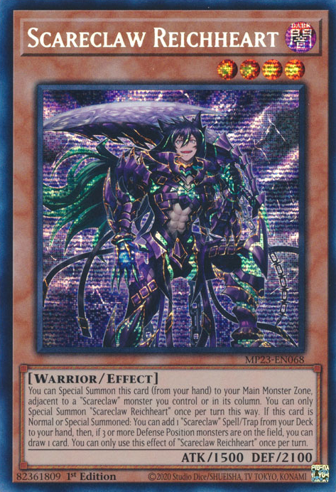 Scareclaw Reichheart [MP23-EN068] Prismatic Secret Rare | Event Horizon Hobbies CA