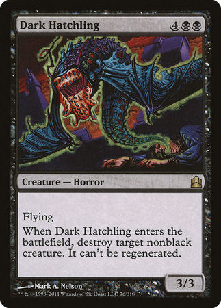 Dark Hatchling [Commander 2011] | Event Horizon Hobbies CA