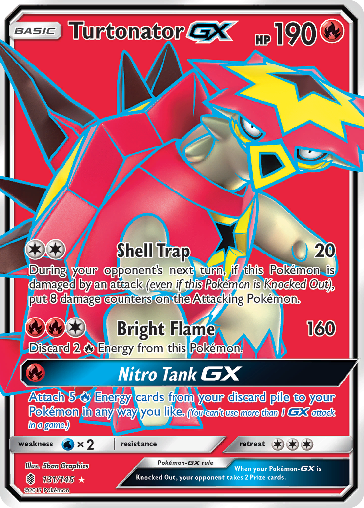 Turtonator GX (131/145) [Sun & Moon: Guardians Rising] | Event Horizon Hobbies CA