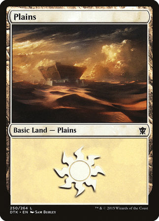 Plains (250) [Dragons of Tarkir] | Event Horizon Hobbies CA