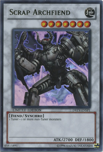 Scrap Archfiend [DREV-ENSP1] Ultra Rare | Event Horizon Hobbies CA