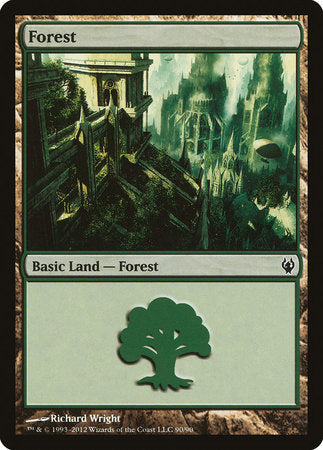 Forest (90) [Duel Decks: Izzet vs. Golgari] | Event Horizon Hobbies CA