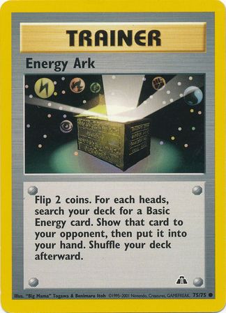 Energy Ark (75/75) [Neo Discovery Unlimited] | Event Horizon Hobbies CA