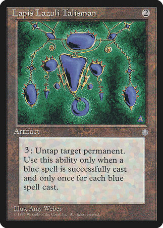 Lapis Lazuli Talisman [Ice Age] | Event Horizon Hobbies CA