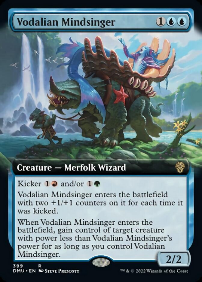 Vodalian Mindsinger (Extended Art) [Dominaria United] | Event Horizon Hobbies CA