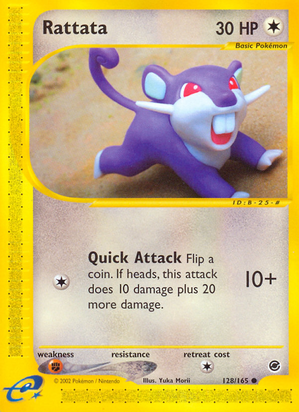 Rattata (128/165) [Expedition: Base Set] | Event Horizon Hobbies CA