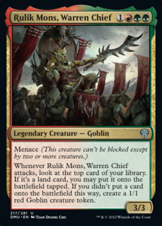 Rulik Mons, Warren Chief [Dominaria United] | Event Horizon Hobbies CA