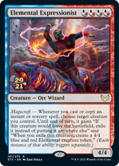 Elemental Expressionist [Strixhaven: School of Mages Prerelease Promos] | Event Horizon Hobbies CA