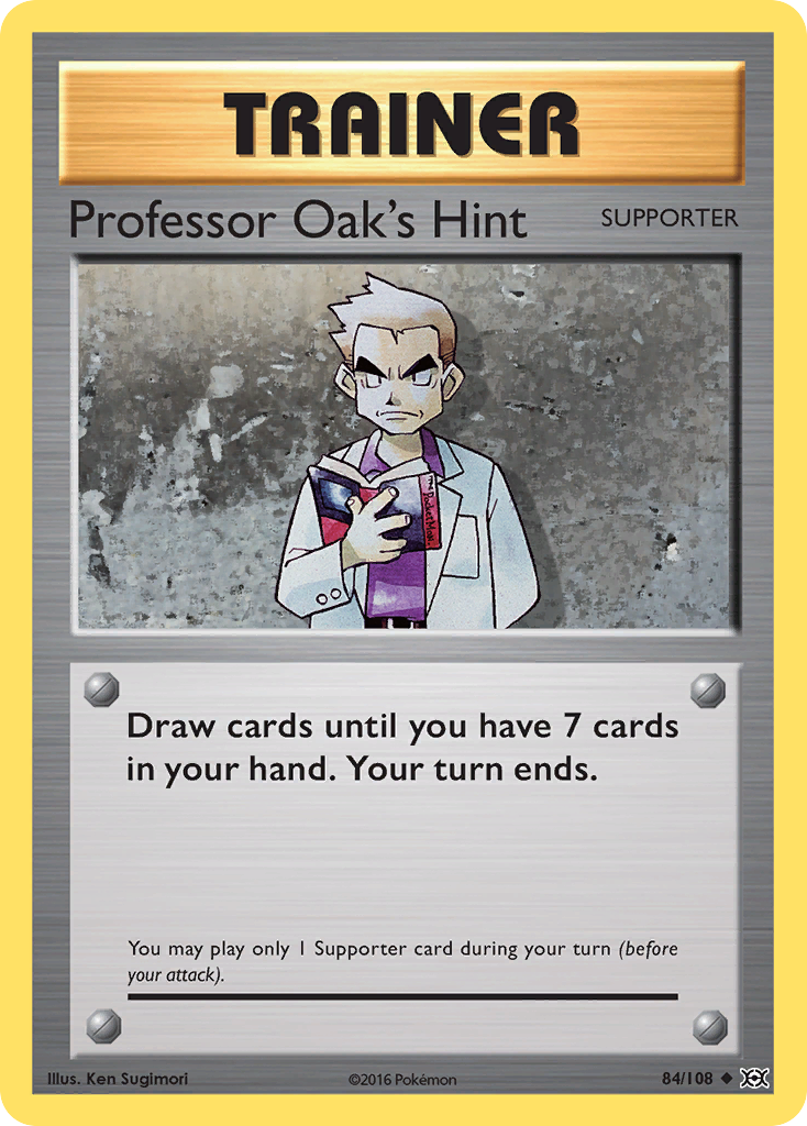 Professor Oak's Hint (84/108) [XY: Evolutions] | Event Horizon Hobbies CA