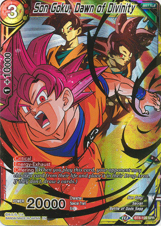 Son Goku, Dawn of Divinity (SPR) (BT8-109) [Malicious Machinations] | Event Horizon Hobbies CA