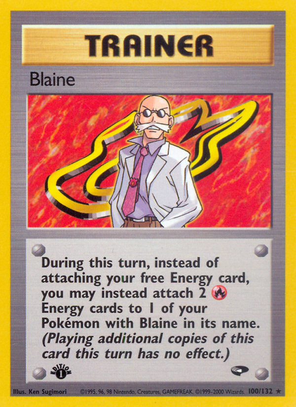 Blaine (100/132) [Gym Challenge 1st Edition] | Event Horizon Hobbies CA