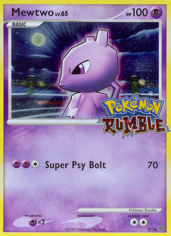 Mewtwo (9/16) [Pokémon Rumble] | Event Horizon Hobbies CA