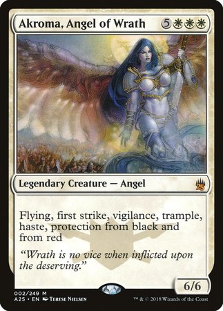 Akroma, Angel of Wrath [Masters 25] | Event Horizon Hobbies CA