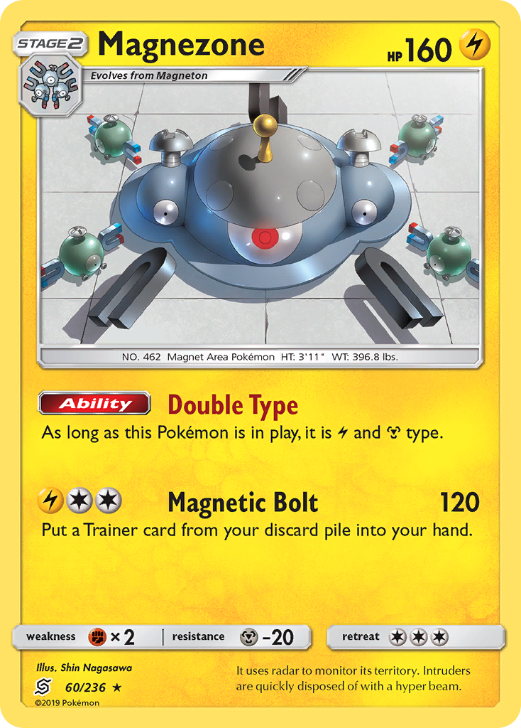 Magnezone (60/236) [Sun & Moon: Unified Minds] | Event Horizon Hobbies CA