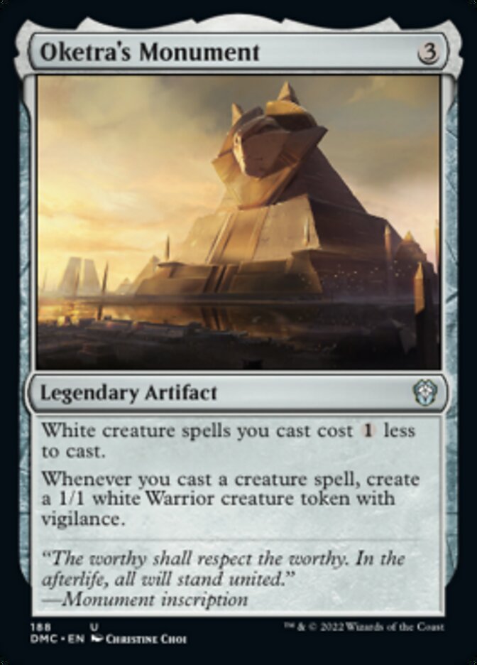 Oketra's Monument [Dominaria United Commander] | Event Horizon Hobbies CA