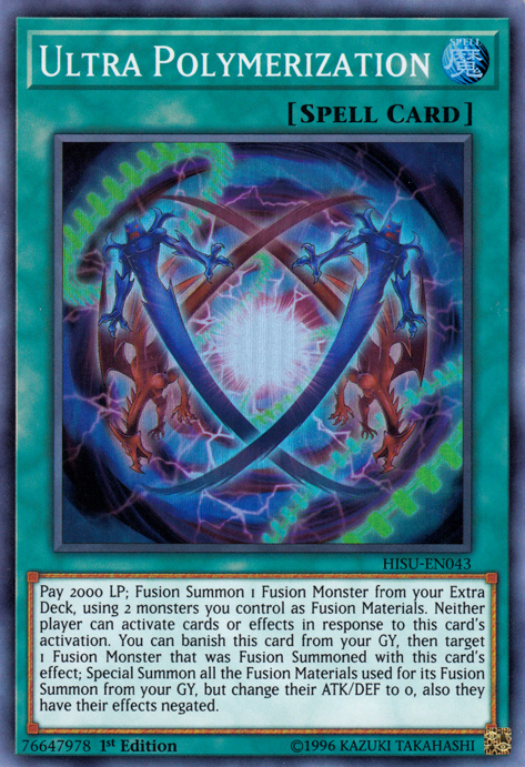 Ultra Polymerization [HISU-EN043] Super Rare | Event Horizon Hobbies CA