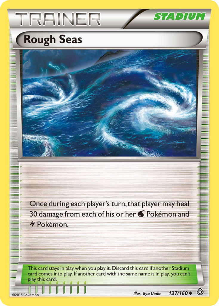 Rough Seas (137/160) [XY: Primal Clash] | Event Horizon Hobbies CA