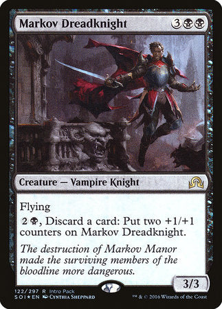 Markov Dreadknight [Shadows over Innistrad Promos] | Event Horizon Hobbies CA