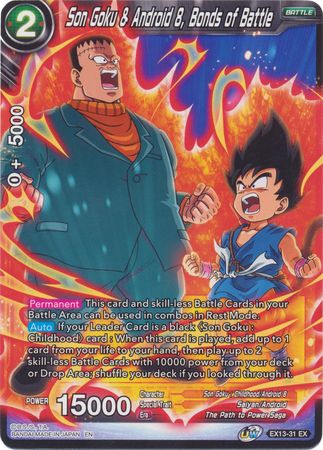 Son Goku & Android 8, Bonds of Battle (EX13-31) [Special Anniversary Set 2020] | Event Horizon Hobbies CA