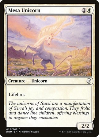 Mesa Unicorn [Dominaria] | Event Horizon Hobbies CA