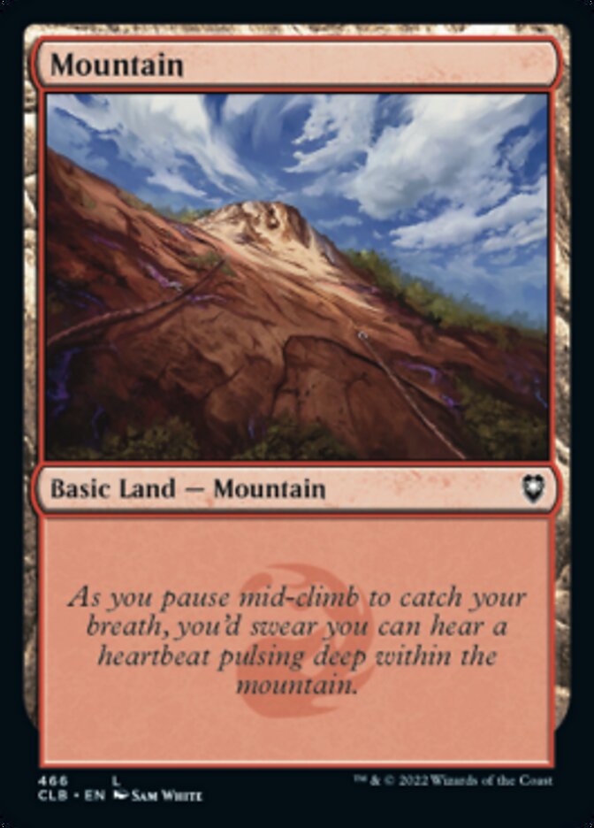 Mountain (466) [Commander Legends: Battle for Baldur's Gate] | Event Horizon Hobbies CA