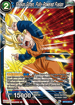 SS Son Goten, Fully-Powered Fusion (BT14-041) [Cross Spirits] | Event Horizon Hobbies CA