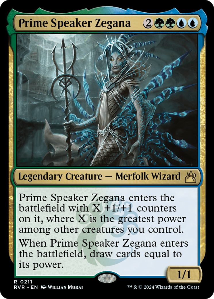 Prime Speaker Zegana [Ravnica Remastered] | Event Horizon Hobbies CA