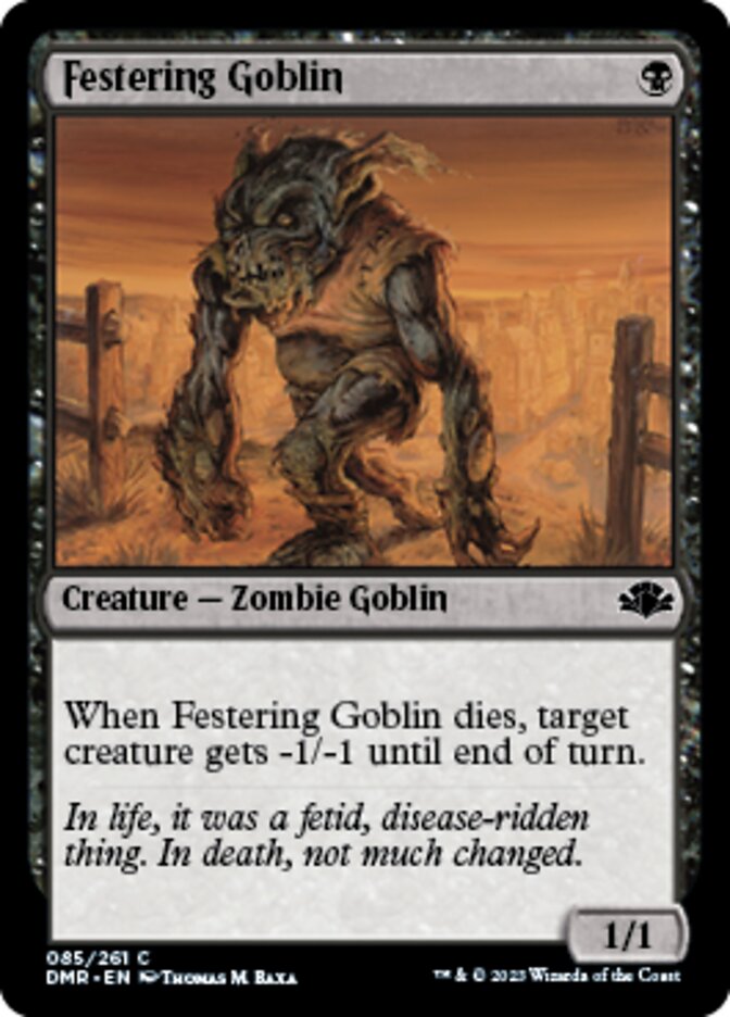 Festering Goblin [Dominaria Remastered] | Event Horizon Hobbies CA