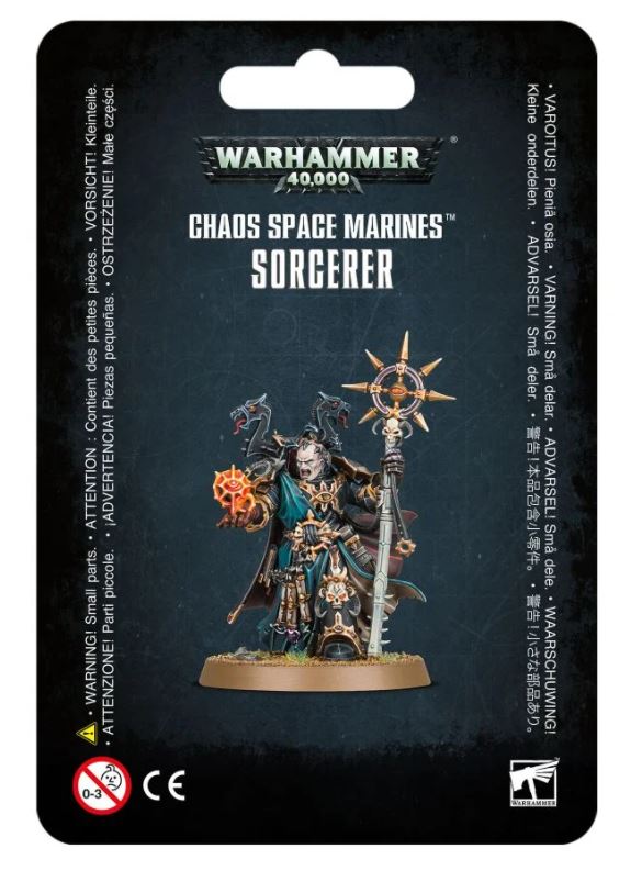 40K - Chaos Space Marines - Sorcerer