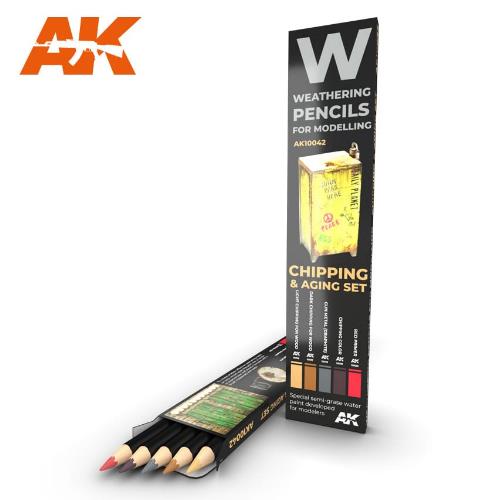 AK Interactive Weathering Watercolour Pencils