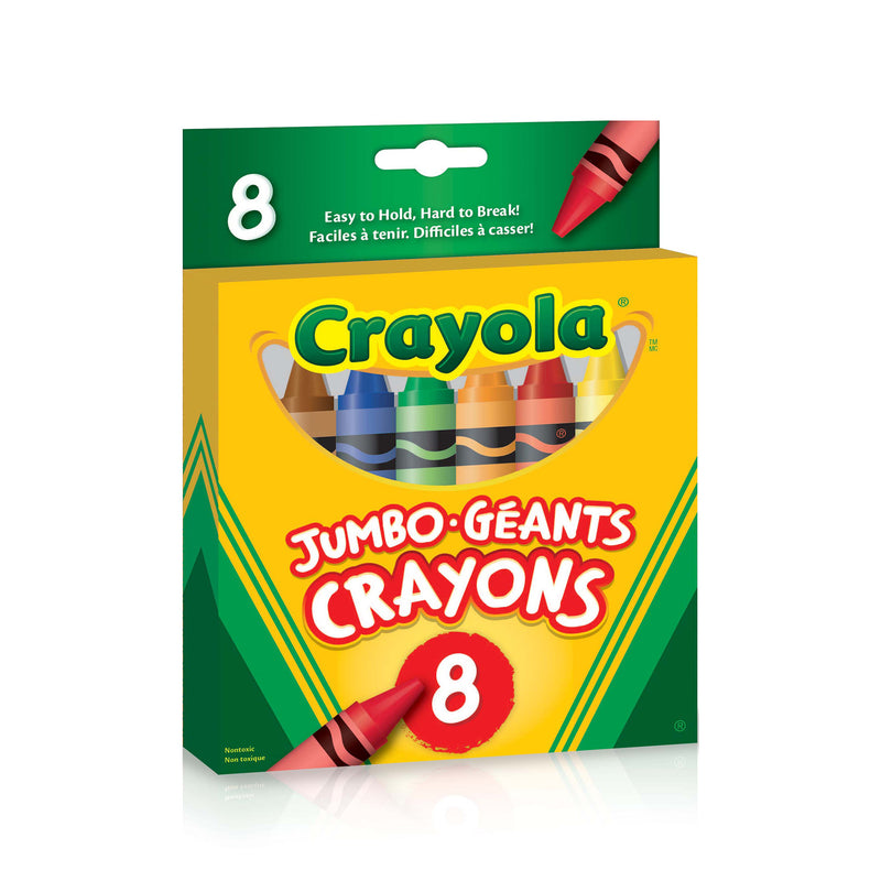 Crayola - Crayons, 8 Count - Jumbo