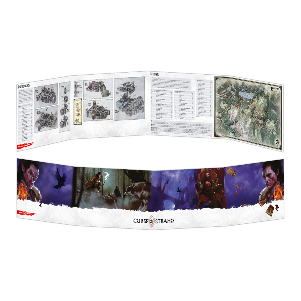 Dungeons & Dragons: Dungeon Master's Screen - Curse of Strahd | Event Horizon Hobbies CA