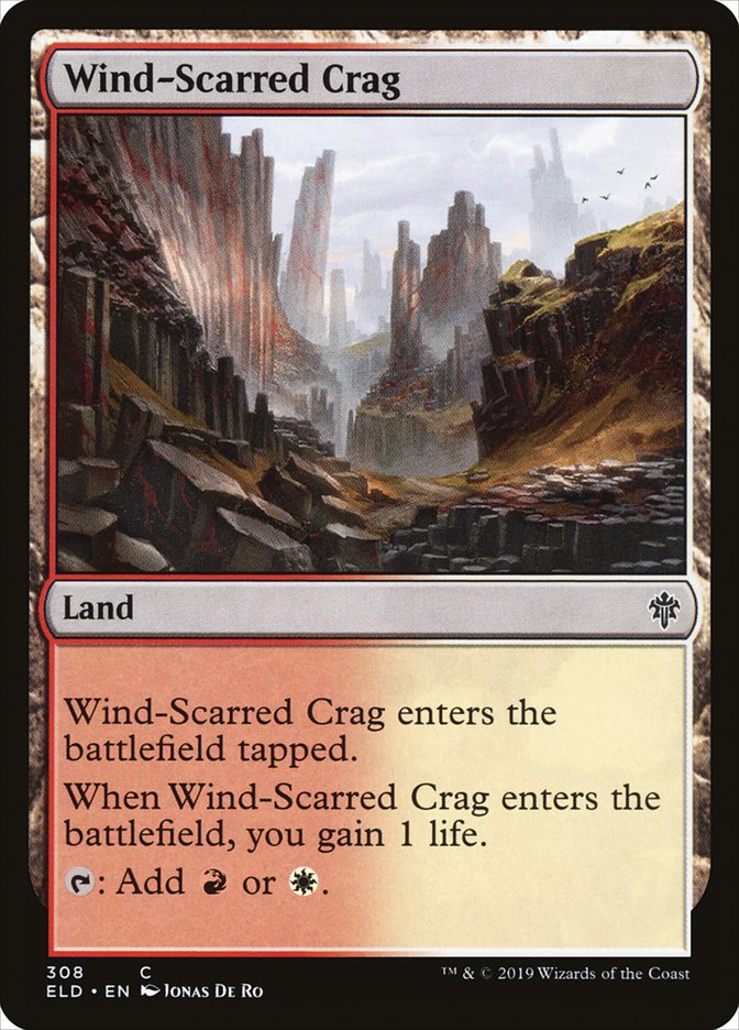 Wind-Scarred Crag [Throne of Eldraine] | Event Horizon Hobbies CA