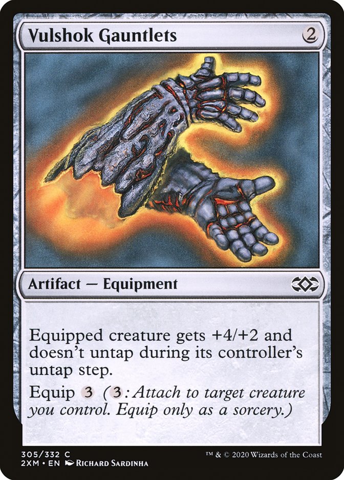 Vulshok Gauntlets [Double Masters] | Event Horizon Hobbies CA