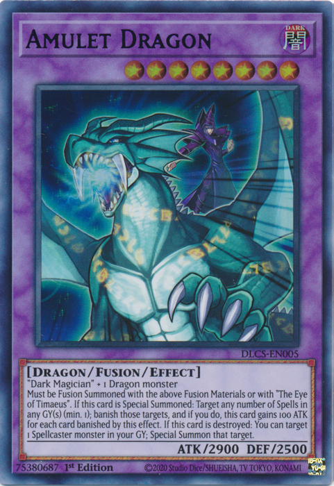 Amulet Dragon (Purple) [DLCS-EN005] Ultra Rare | Event Horizon Hobbies CA