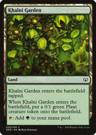 Khalni Garden [Duel Decks: Nissa vs. Ob Nixilis] | Event Horizon Hobbies CA