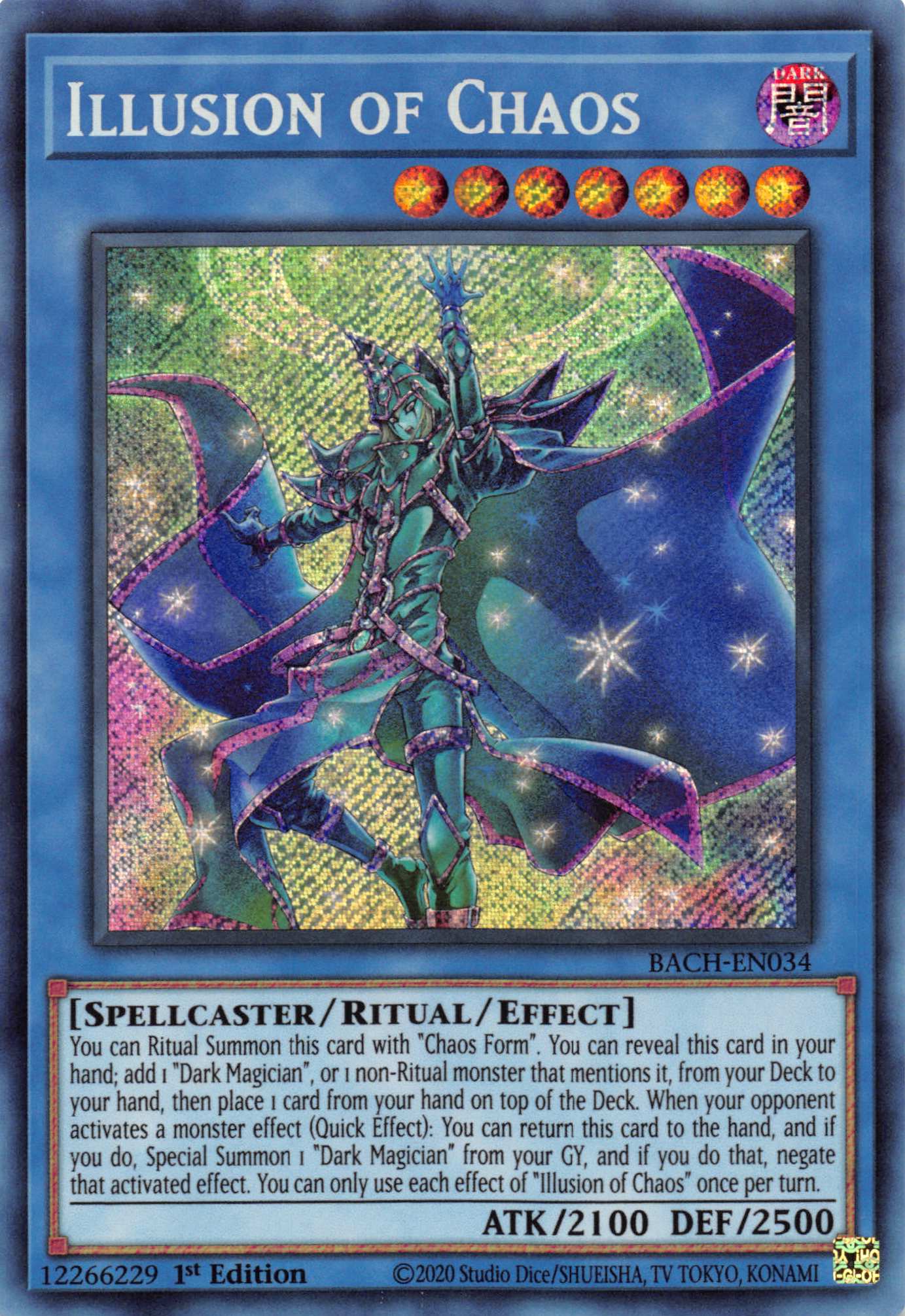 Illusion of Chaos [BACH-EN034] Secret Rare | Event Horizon Hobbies CA