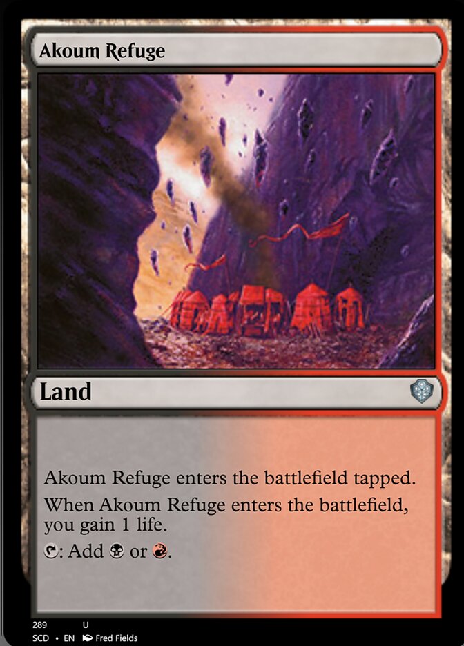 Akoum Refuge [Starter Commander Decks] | Event Horizon Hobbies CA