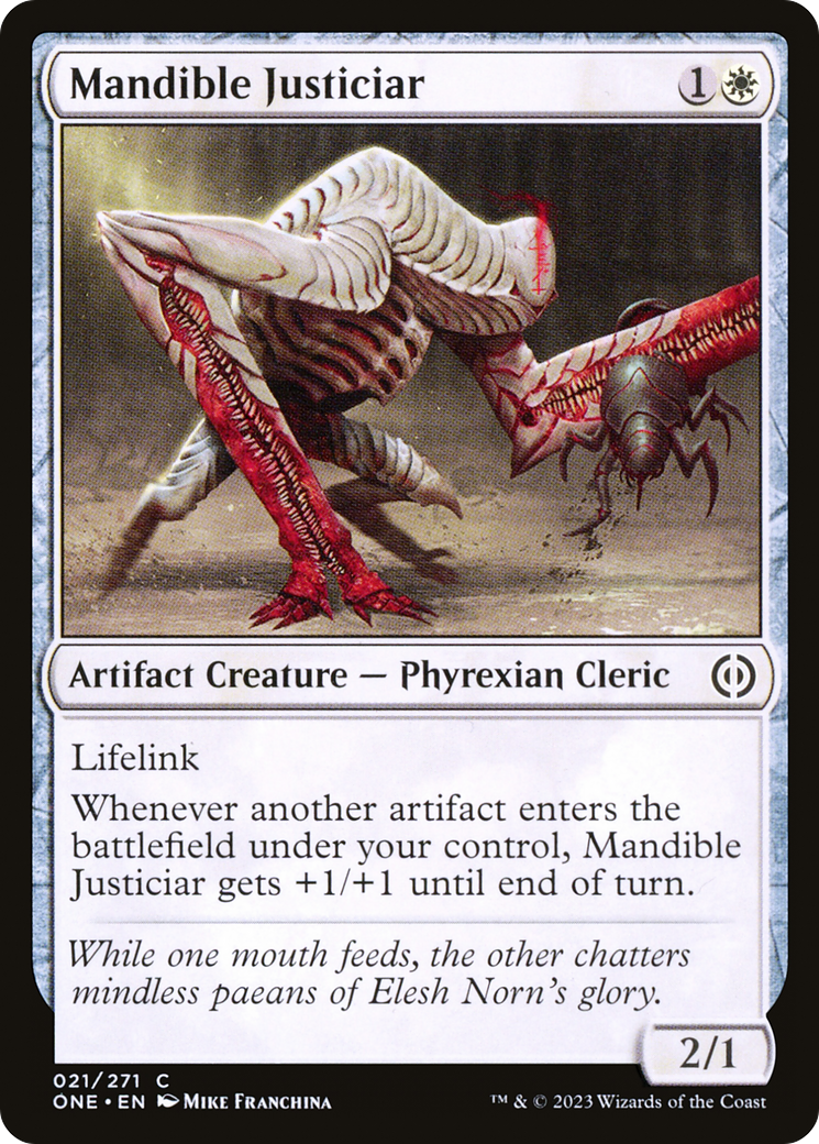 Mandible Justiciar [Phyrexia: All Will Be One] | Event Horizon Hobbies CA