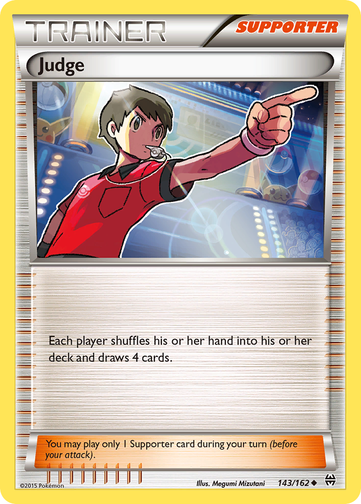 Judge (143/162) [XY: BREAKthrough] | Event Horizon Hobbies CA