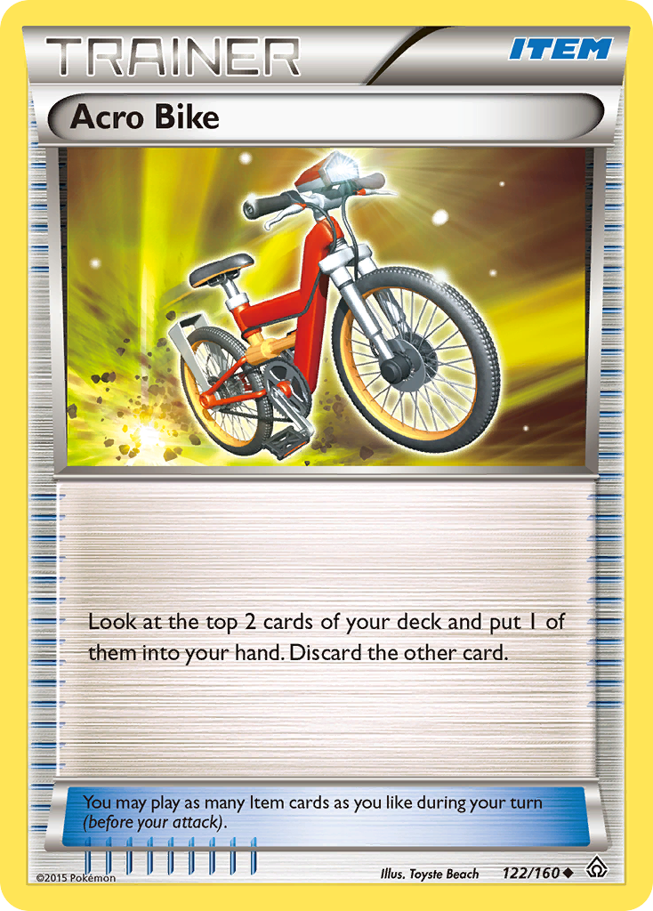 Acro Bike (122/160) [XY: Primal Clash] | Event Horizon Hobbies CA