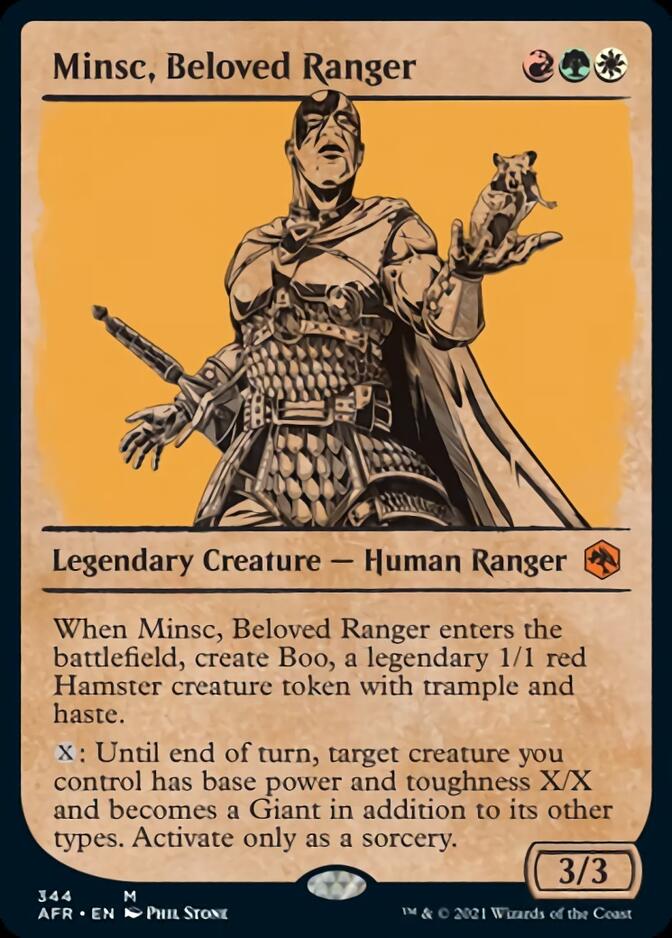 Minsc, Beloved Ranger (Showcase) [Dungeons & Dragons: Adventures in the Forgotten Realms] | Event Horizon Hobbies CA