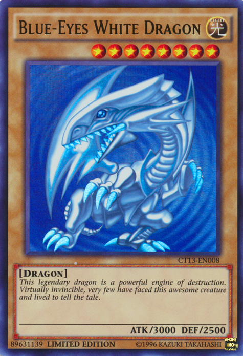 Blue-Eyes White Dragon [CT13-EN008] Ultra Rare | Event Horizon Hobbies CA