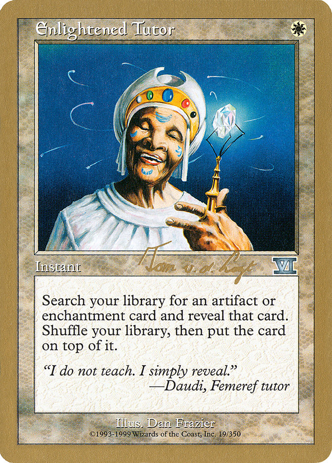 Enlightened Tutor (Tom van de Logt) [World Championship Decks 2000] | Event Horizon Hobbies CA