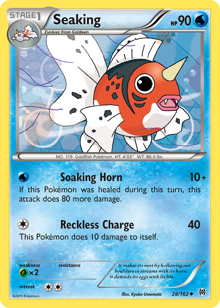 Seaking (28/162) [XY: BREAKthrough] | Event Horizon Hobbies CA